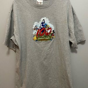 Disney 100 Years of Magic Grey T-shirt